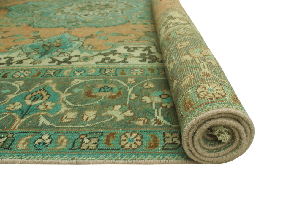 Fine Vintage Distressed Cordero Rust Rug