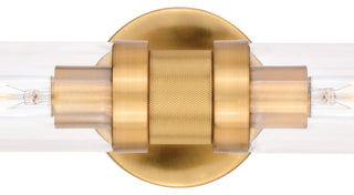 Vaxcel Lighting W0389 Levitt 2 Light 19"W Bath Bar - Satin Brass