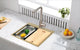 Starstar Stainless Steel Colander For Workstation Kitchen Sink, 15.5/8x8.7/8