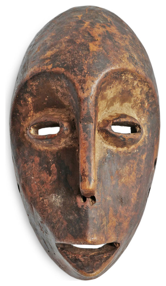 Consigned Vintage Lega Wood Passport Mask