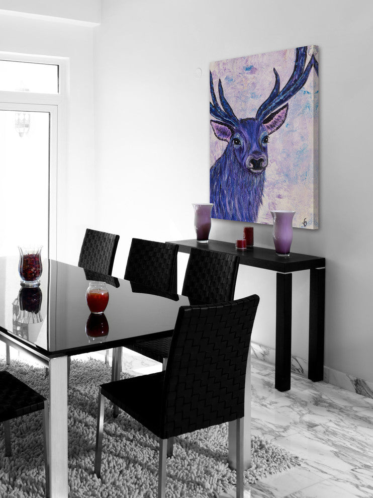 "Alf" Painting Print on Wrapped Canvas, 40"x60"
