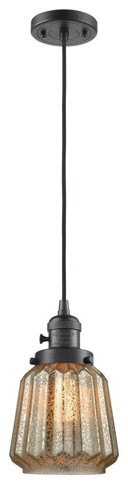 INNOVATIONS 201CSW-OB-G146 1-Light Mini Pendant Oil Rubbed Bronze