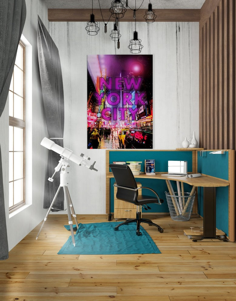 Cortesi Home "New York City Color" by Nicklas Gustafsson, Giclee Canvas, 18"x26"
