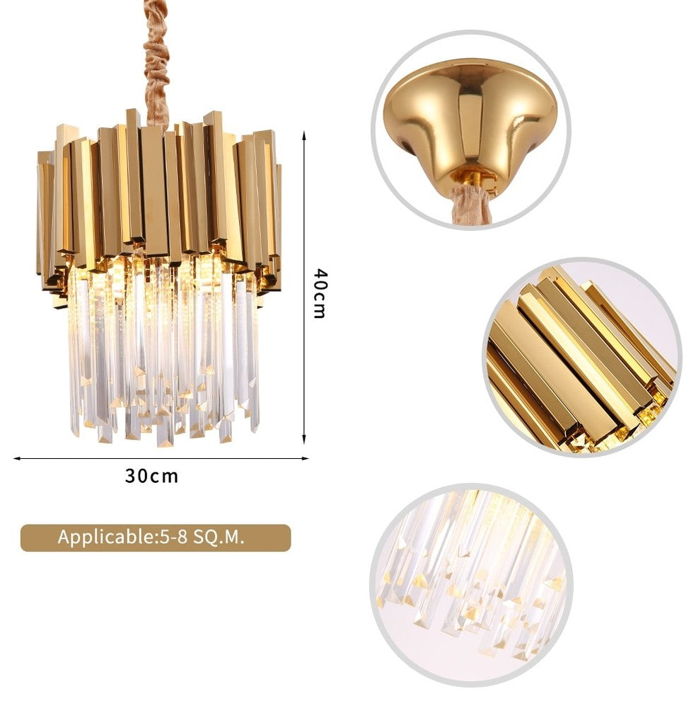 Gio Crystal Pendant Chandelier