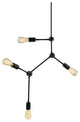 Pratt Pendant Light in Black by Nuevo