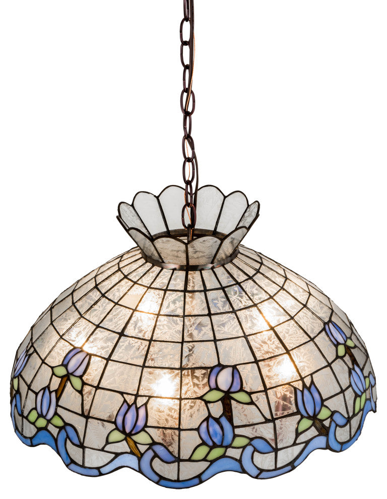 20" Roseborder Pendant