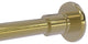 Shower Curtain Rod Brackets, Unlacquered Brass