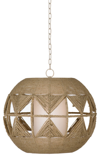 Woven Pendant - Brown