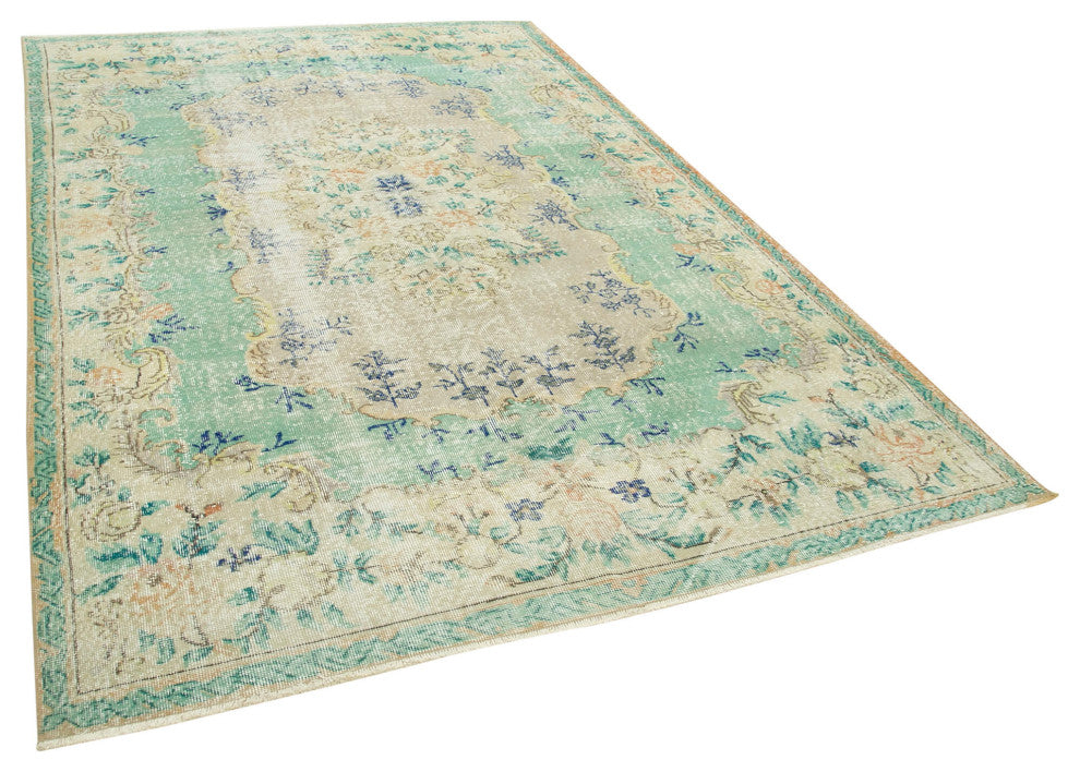 Rug N Carpet - Handmade Turkish 6' 8'' x 10' 2'' Unique Area Rug