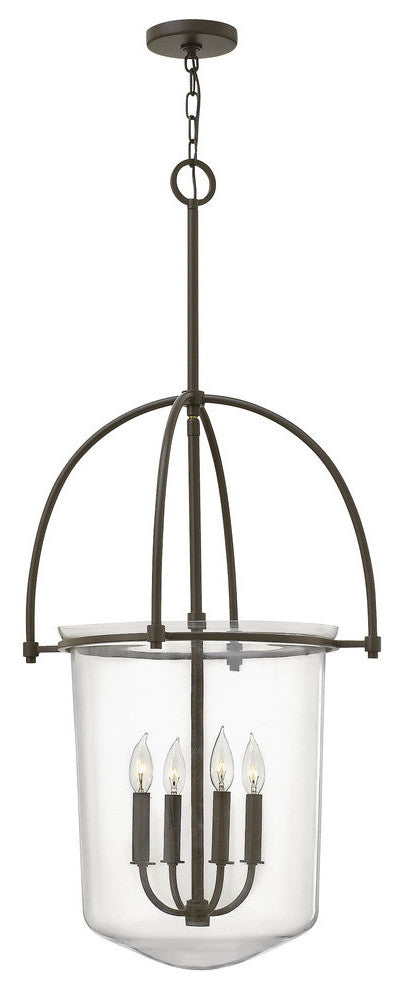 Hinkley Clancy Large Pendant, Buckeye Bronze
