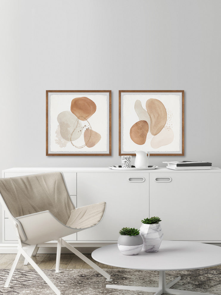 Replicating Objects Diptych, 2-Piece Set, 32x32 Panels
