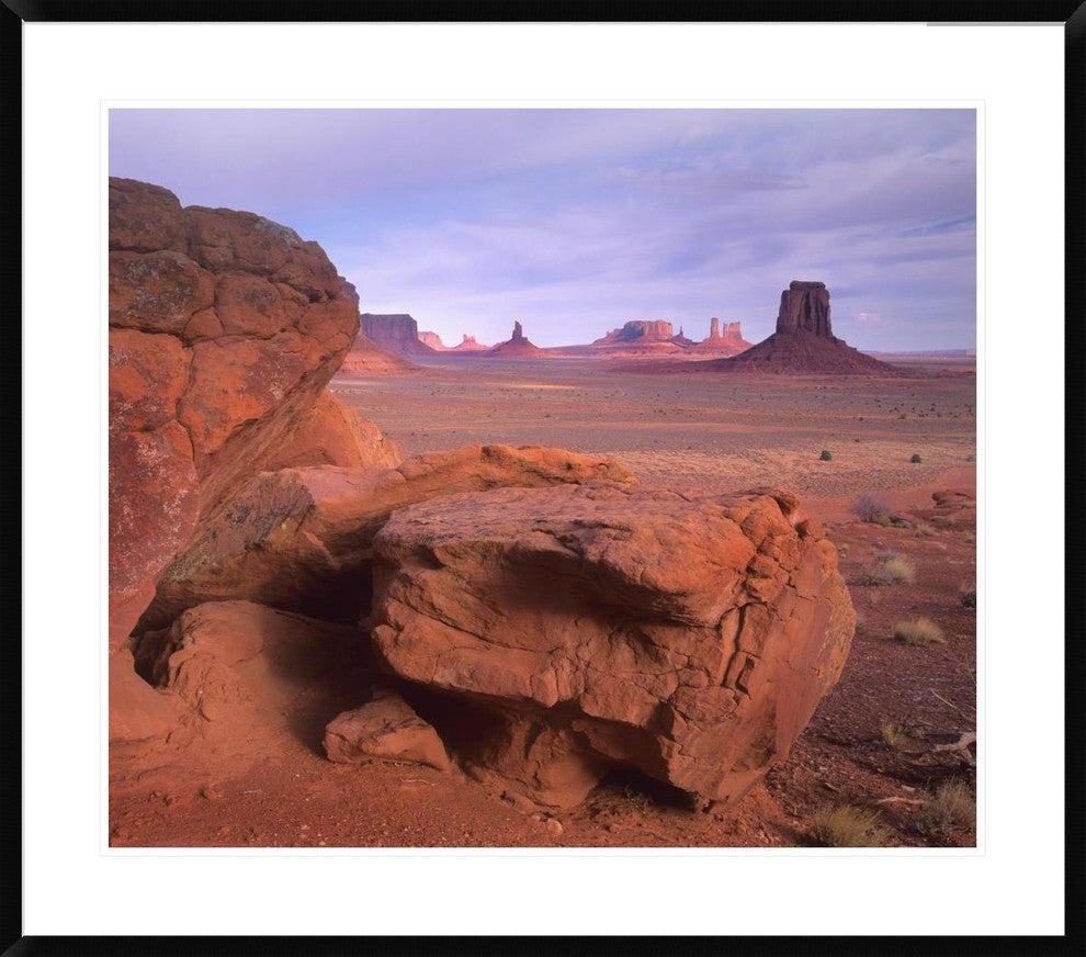 "Mittens, North Window, Monument Valley, Arizona"  by Tim Fitzharris, 38x33"
