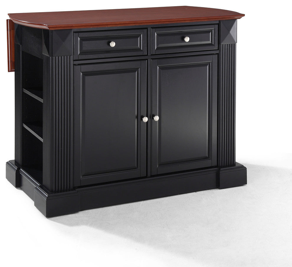 Drop Leaf Breakfast Bar Top Kitchen Island
