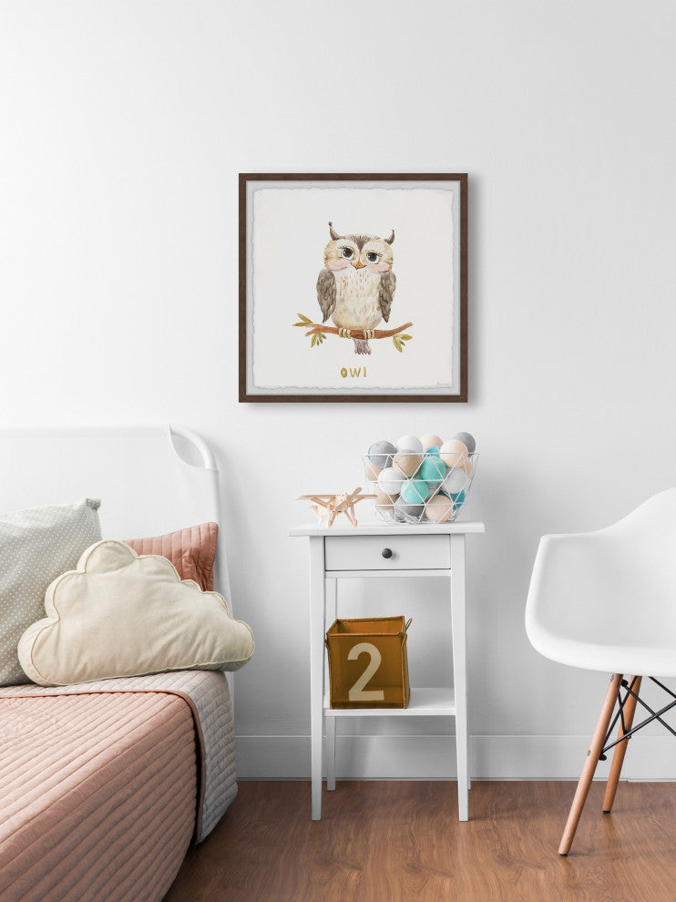 "Ready to Take Flight" Framed Painting Print, 24x24
