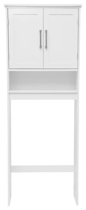 Vega Over the Toilet Bathroom Storage Cabinet, White