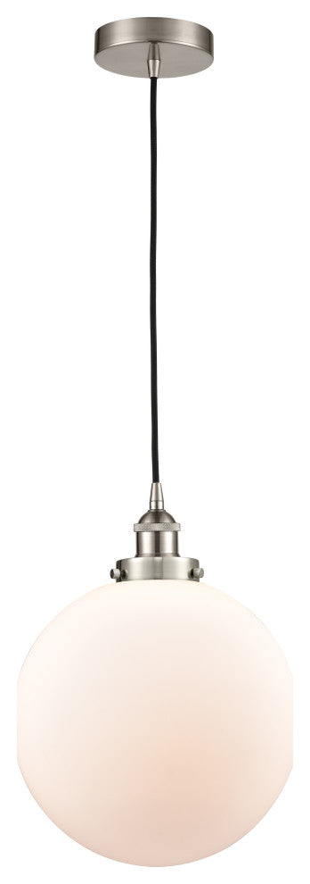 Innovations 616-1PH-SN-G201-12-LED 1-Light Mini Pendant, Brushed Satin Nickel