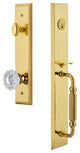 Fifth Avenue 1-Piece Dummy Handleset, F Grip and Versailles Knob, 849646