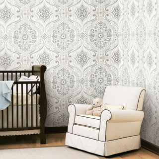 Bohemian Damask Peel & Stick Wallpaper