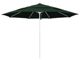 11' Fiberglass Umbrella White, Pacifica, Hunter Green, 11'