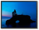 Lake Blue Purple Landscape Photograph, 11"x14"