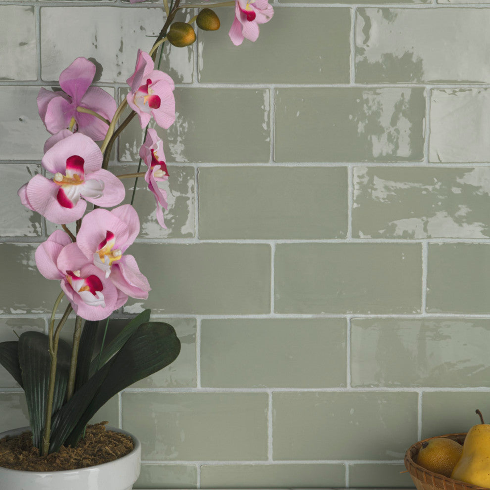 Chester Sage Ceramic Wall Tile