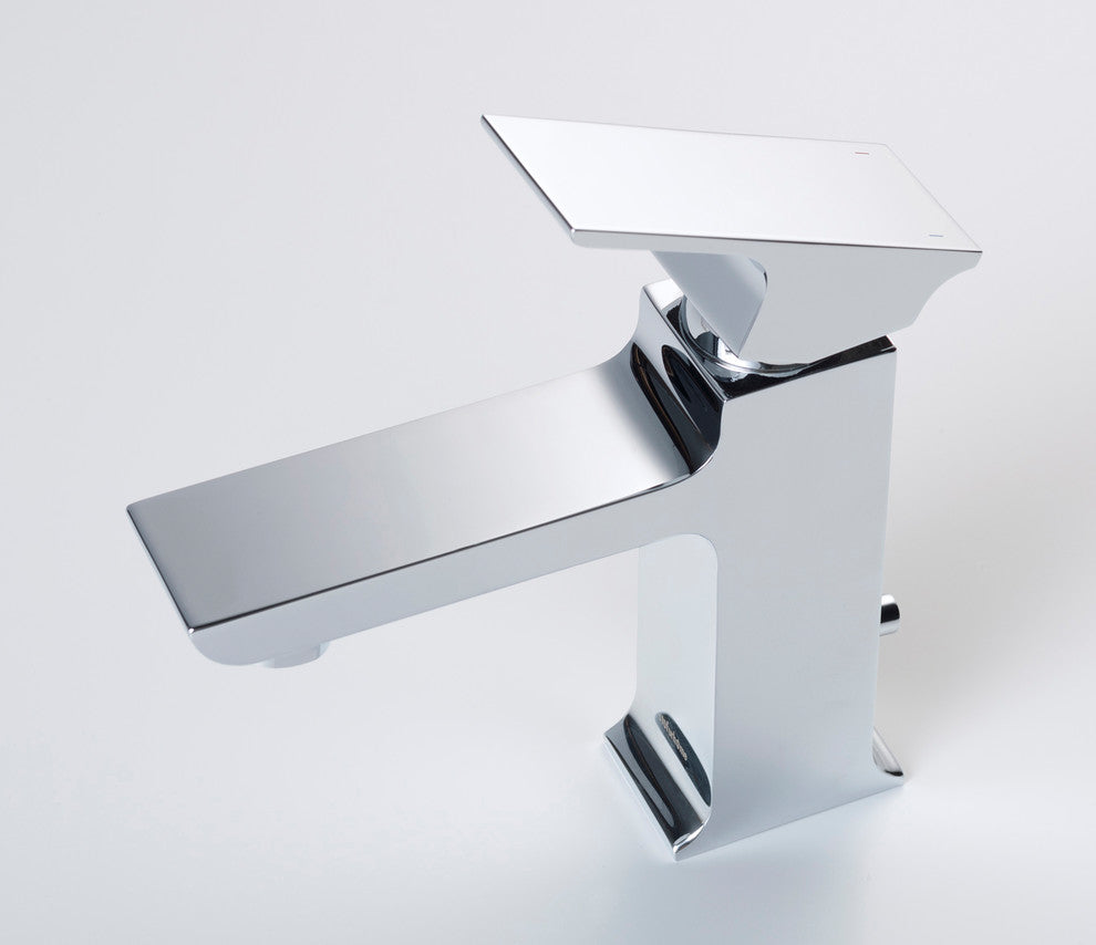 Adler Single Hole Faucet, Chrome, Chrome