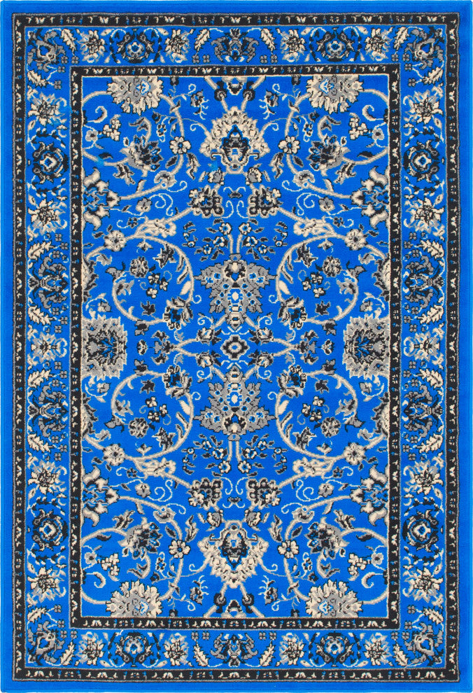 Unique Loom Dark Beige Washington Sialk Hill 4' 0 x 6' 0 Area Rug