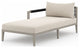 Sherwood Outdoor Laf Chaise Pc-Grey/Sand