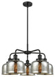 Innovations Cone 5 26" Chandelier Matte Black