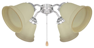 23103-4 Replacement Bell Shaped Antique Glass Shade, 4 Pack