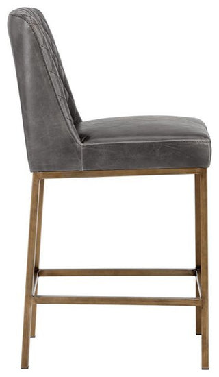 Leighland Stool, Overcast Gray, Counter Height