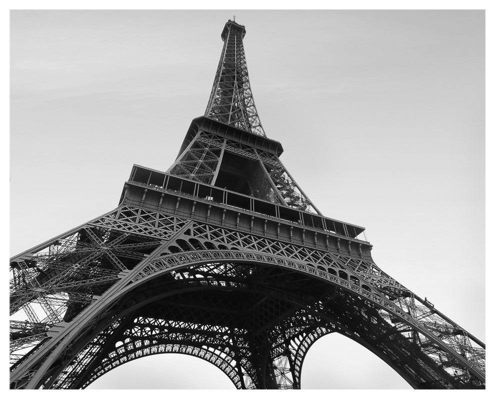 Eiffel Tower Photograph Wall Art, Peel and Stick Vinyl