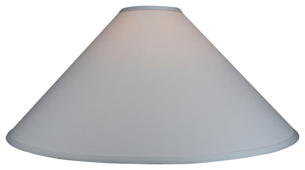 Fenchel Shades 5"x24"x14" Empire Lamp Shade, Linen Shadow
