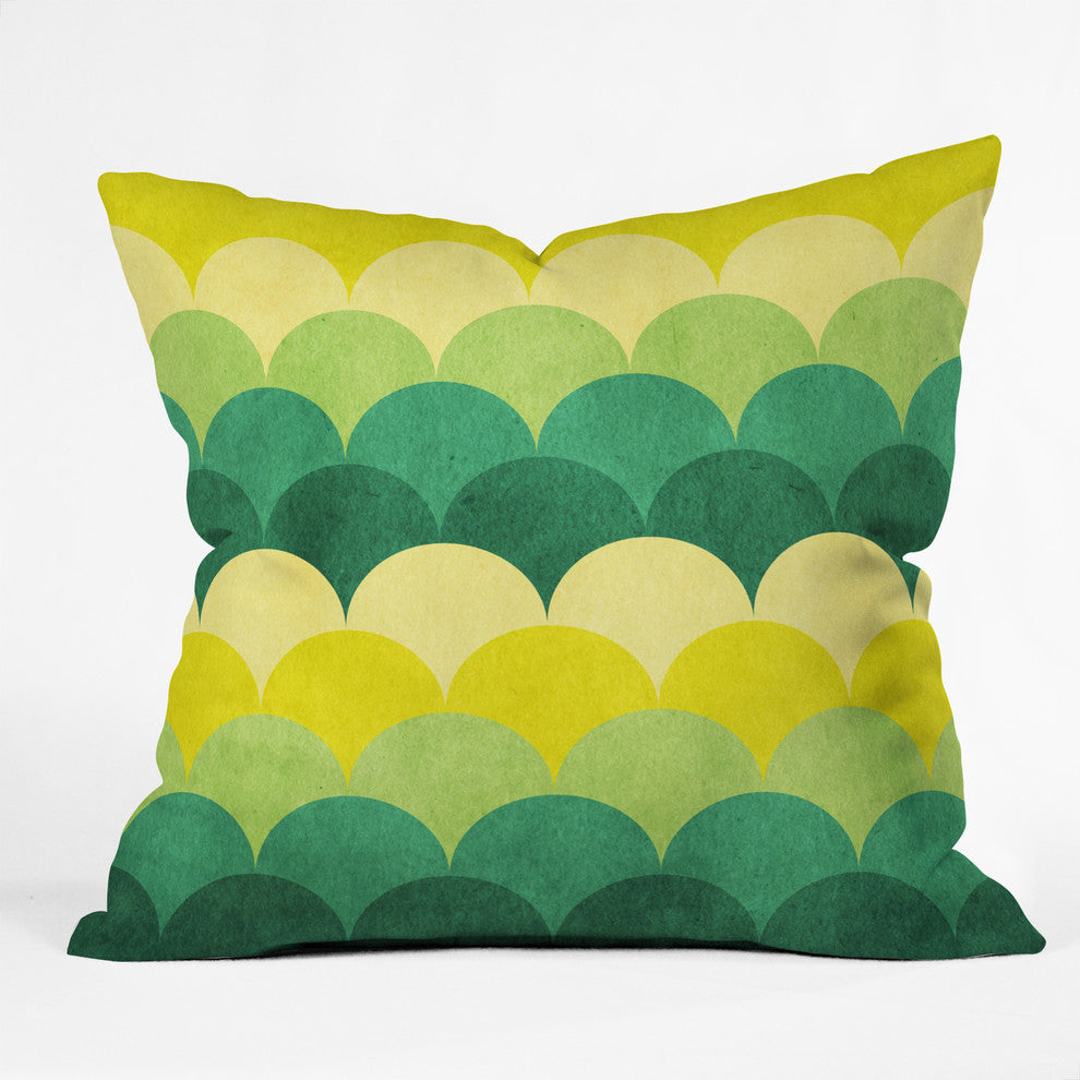 Arcturus Scales Outdoor Throw Pillow, 18x18x5