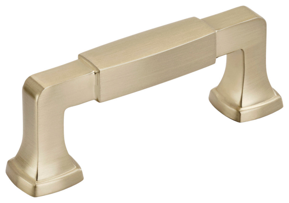 Amerock Stature Cabinet Pull, Golden Champagne, 3" Center-to-Center