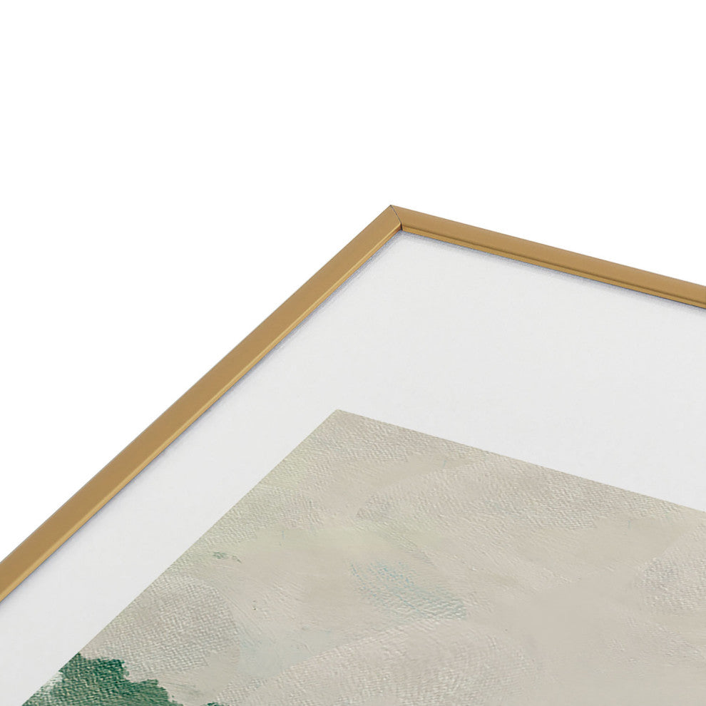 lunetricotee summer landscape I Metal Framed Art Print