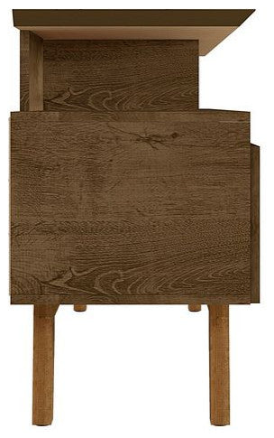 Yonkers 62.99 TV Stand in Rustic Brown