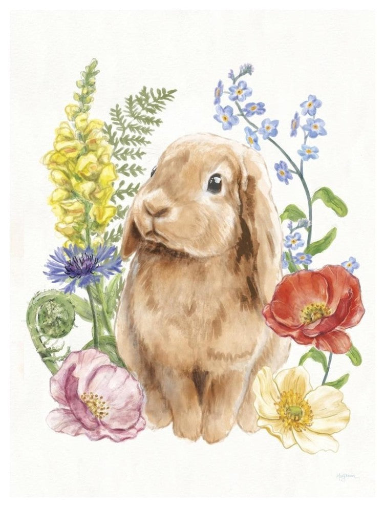 "Sunny Bunny I" Digital Paper Print by Mary Urban, 14"x18"