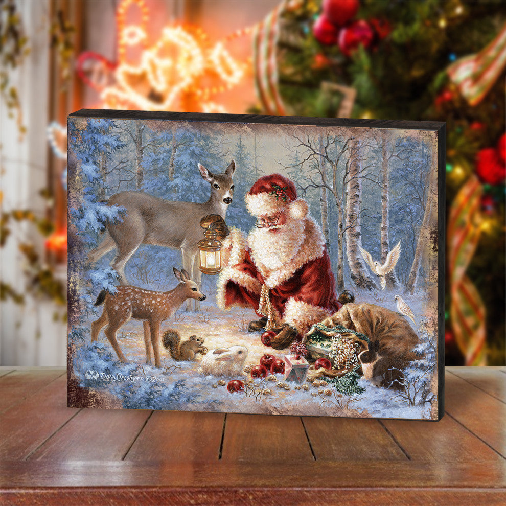 Abundance of Joy Wooden Block, 48 X 36