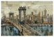 "New York View" Digital Paper Print by Silvia Vassileva, 20"x14"