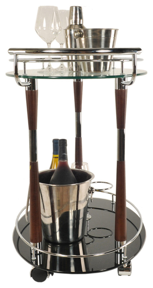 Anne Home Serving Trolley Bar Cart, Serving Cart