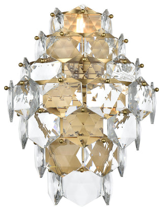 Home Living 18" Wall Sconce, Satin Gold