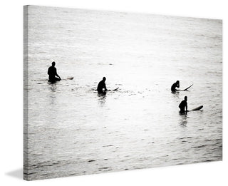 "The Tranquil Wait" Painting Print on Wrapped Canvas