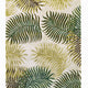 8'X11' Natural Beige Hand Tufted Tropical Leaves Indoor Area Rug