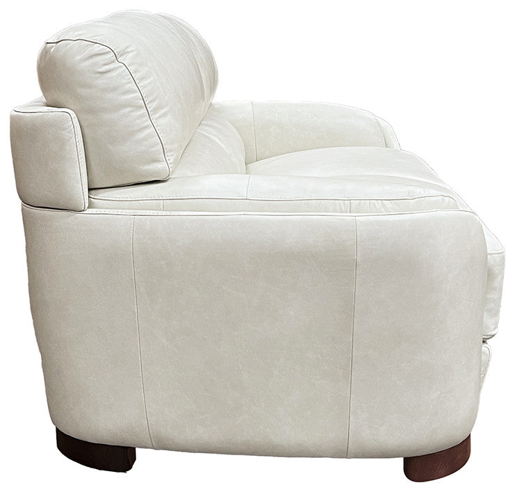 ACME Edrice Loveseat, Ice Gray Top Grain Leather