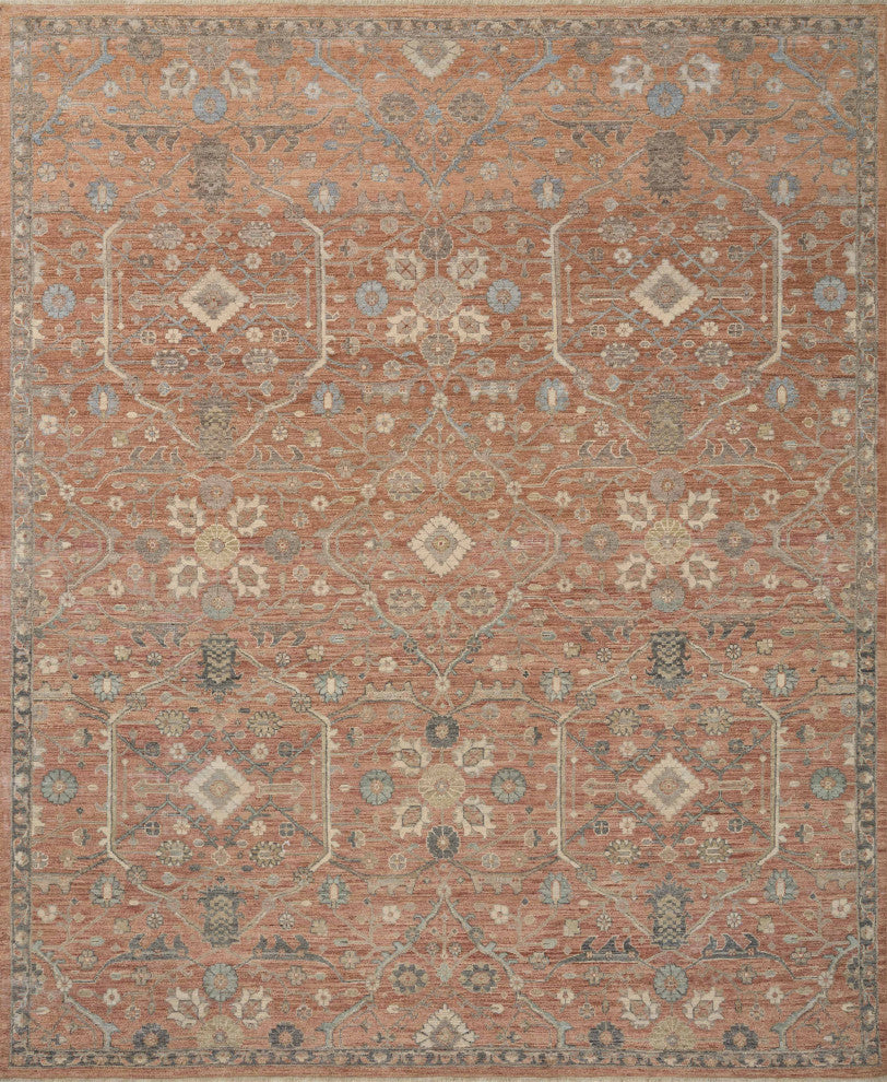 Loloi Legacy Spice/Dove 2'9"x10' Runner Rug