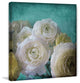 "Yellow Ranunculus B" Painting Print on Canvas by Stalus
