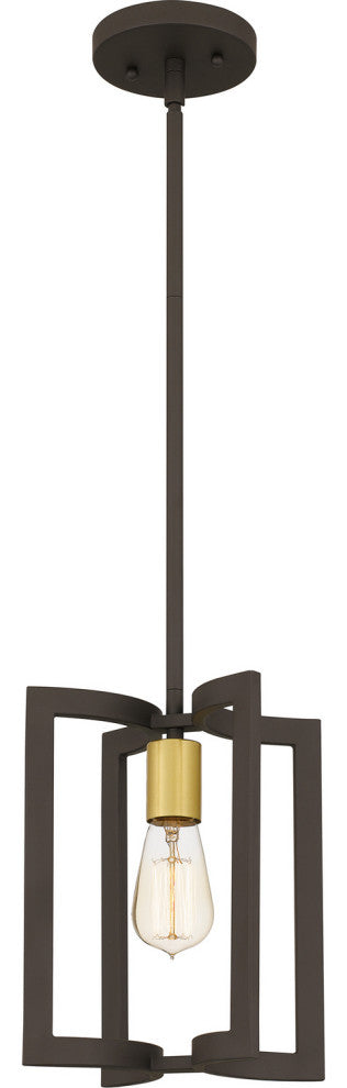 Quoizel BEU1506OZ 1-Light Mini Pendant, Beaufain