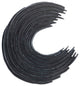 Swoop Wall Art , Black Wood , Large
