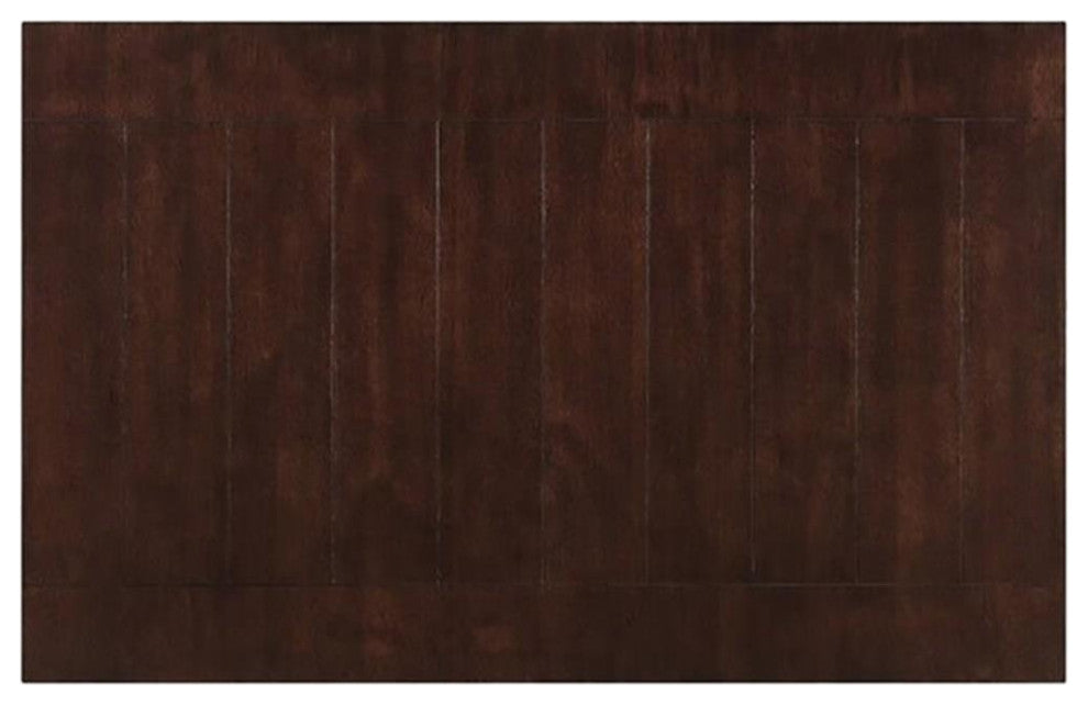 Rectangular Wood Dining Table, Cappuccino